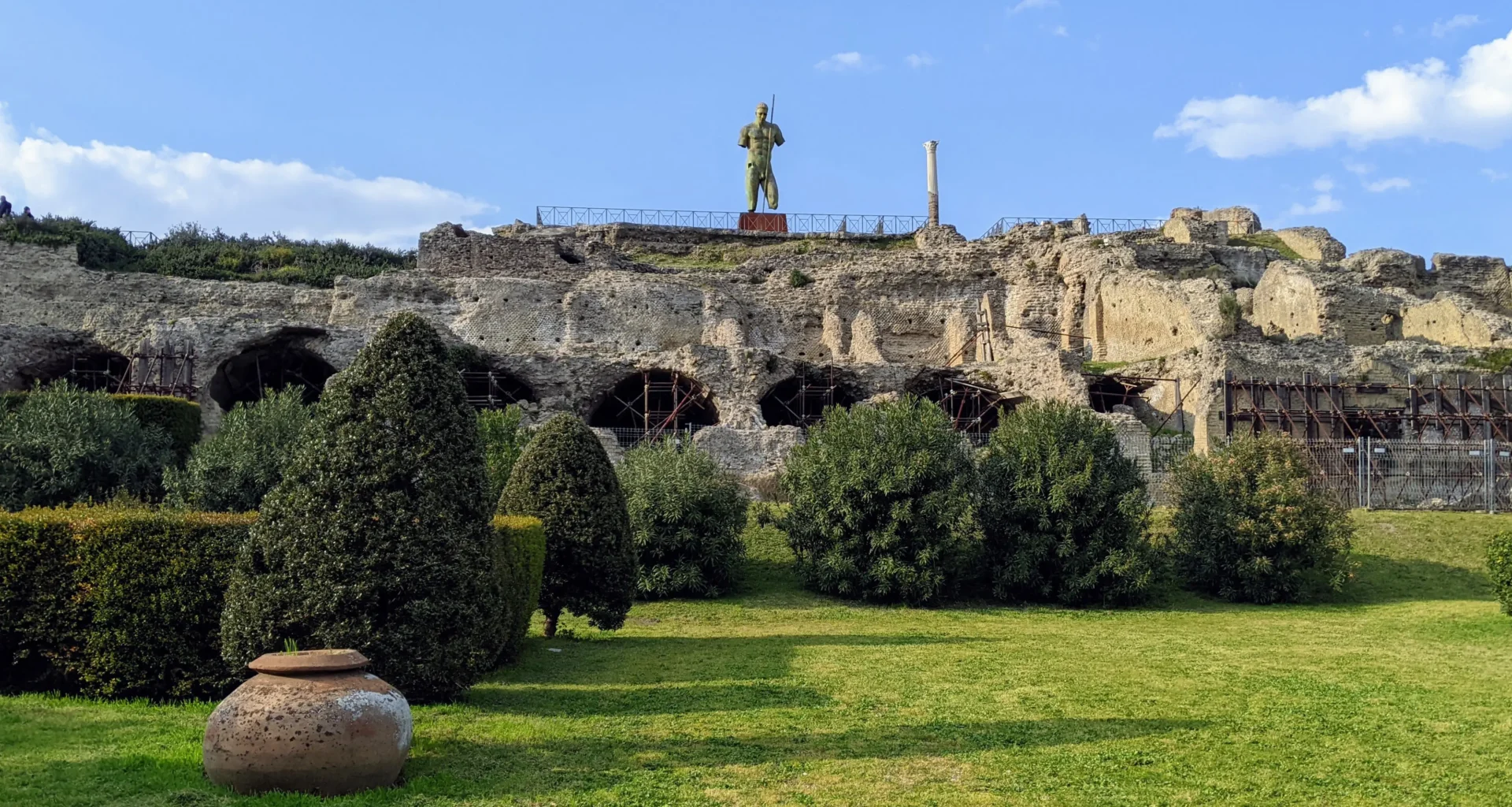 посетить помпеи везувий